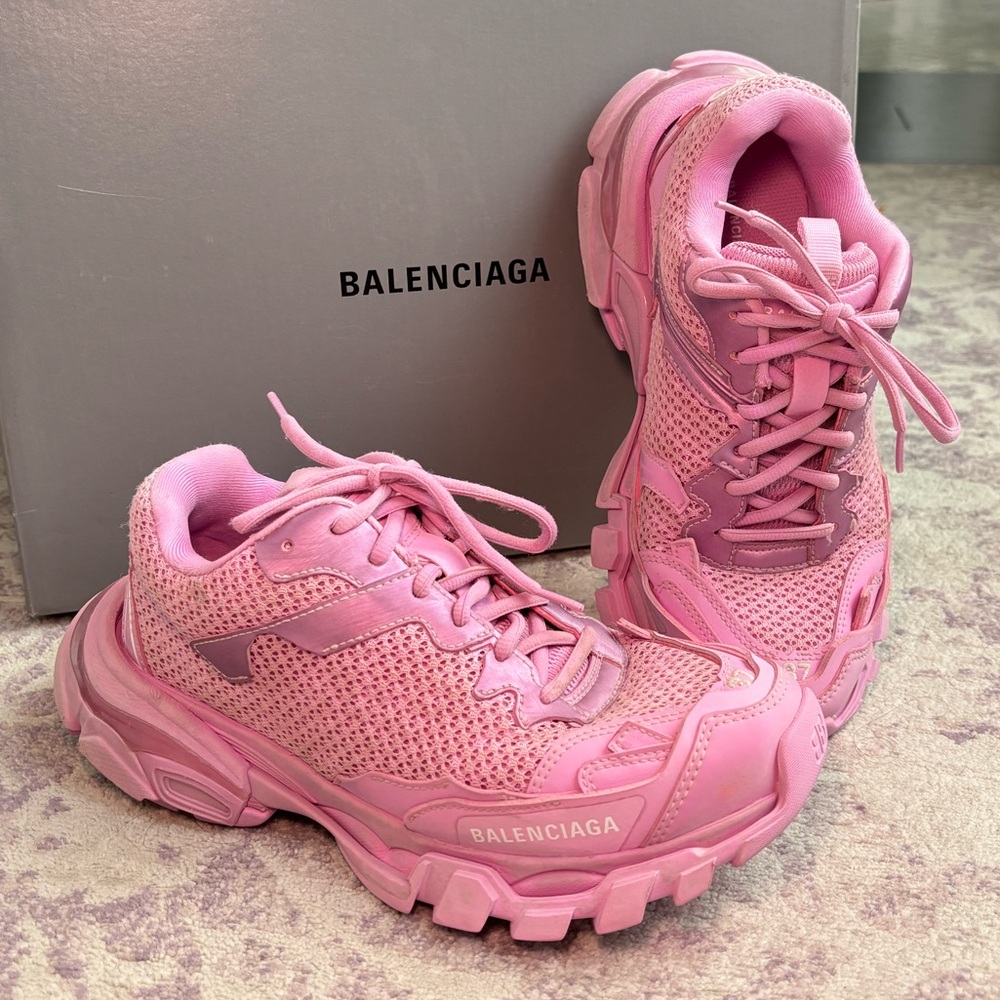 NIB Balenciaga Track.3 Sneakers in Pink